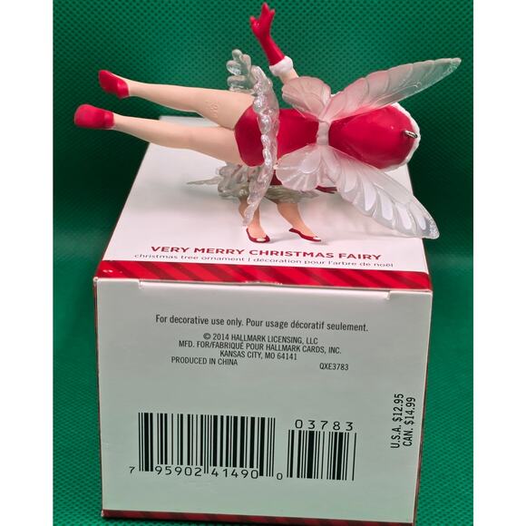 VERY MERRY FAIRY Messengers Special Limited Edition 2014 Hallmark Ornament EUC - Picture 3 of 5